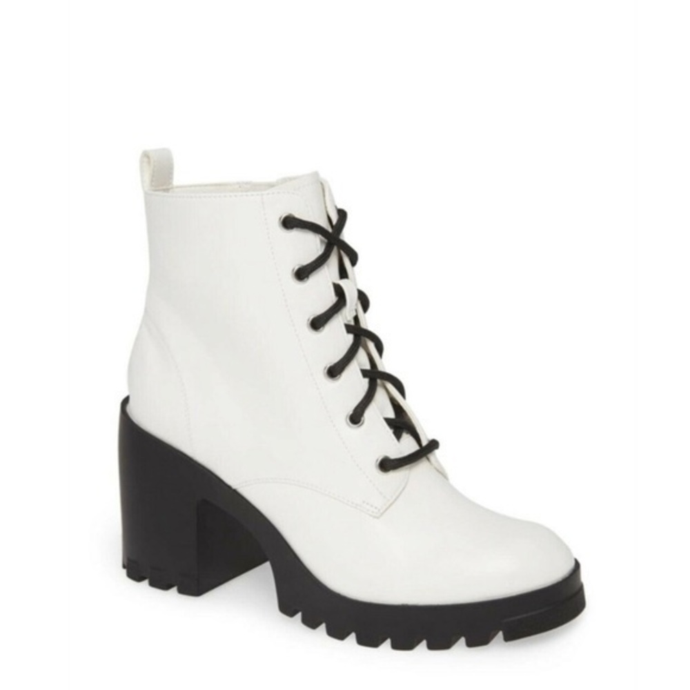 BP MASON moto lace up boots size 7 M